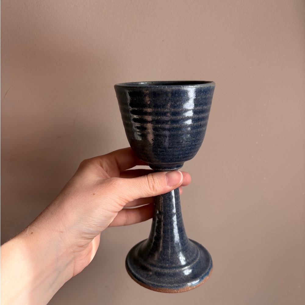 Handcrafted Ceramic Goblet